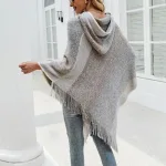 poncho femme style décontracté
