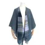 poncho en cachemire femme