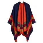 poncho cachemire femme style vintage