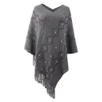 poncho femme confortable