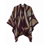 poncho femme chic