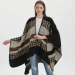 poncho style femme chaud