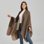 poncho femme élégant