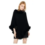 poncho fashion en cachemire pour femme