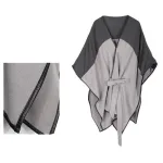 poncho hiver femme en cachemire