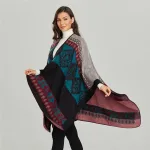 poncho femme à la mode