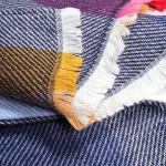 écharpe multicolore femme