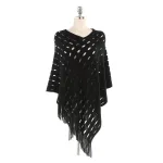 poncho d'été ajouré
