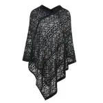 poncho femme été dentelle