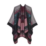 poncho femme lumineux