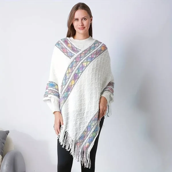 poncho femme laine des pyrénées