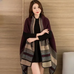 poncho femme léger