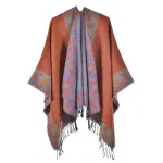 poncho femme chic