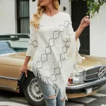 poncho femme mode