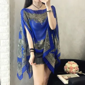 poncho femme mode