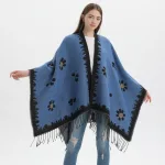 vêtement d'été poncho ouvert femme
