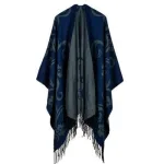 poncho femme en cashmere