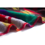 poncho femme réversible