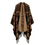 poncho stylé pour femme