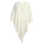 poncho ethnique coloré pour femmes