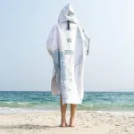 poncho femme pour les activités nautiques