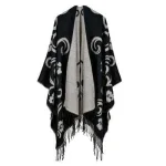 poncho tendance femme