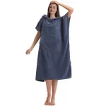 poncho pour femme après le bain