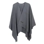 poncho pour femme en tissu cachemire