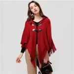 poncho tendance femme