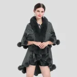 manteau femme style poncho hiver