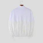 poncho homme en laine