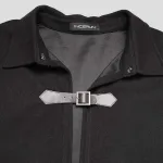 poncho confortable homme long