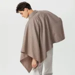 poncho homme de mode