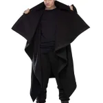 poncho style décontracté homme