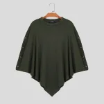 poncho homme tendance