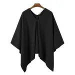 poncho long élégant pour homme