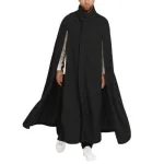 poncho homme long adapté à la pluie