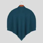 poncho homme mode col roulé