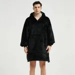 poncho en polaire pour homme