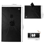 poncho étanche pour homme