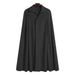 poncho homme long