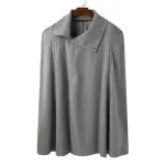 poncho homme polaire