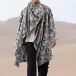 poncho léger homme été