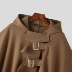 poncho homme capuche léger et pratique