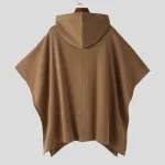 poncho polyvalent homme capuche