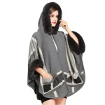 poncho imperméable capuche