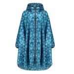vêtement imperméable femme motifs fleuris