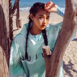 poncho imperméable pour le surf