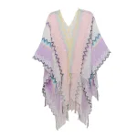 poncho femme original ethnique