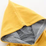poncho en polyester jaune pour enfants